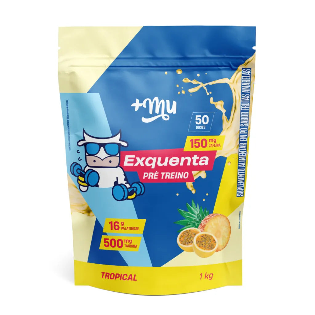 Exquenta Mais Mu Performance - Pré-Treino - Tropical - 1 Kg