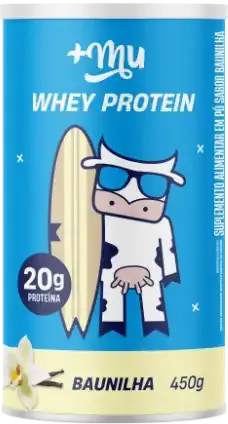Whey Concentrado Mais Mu - Pote 450G