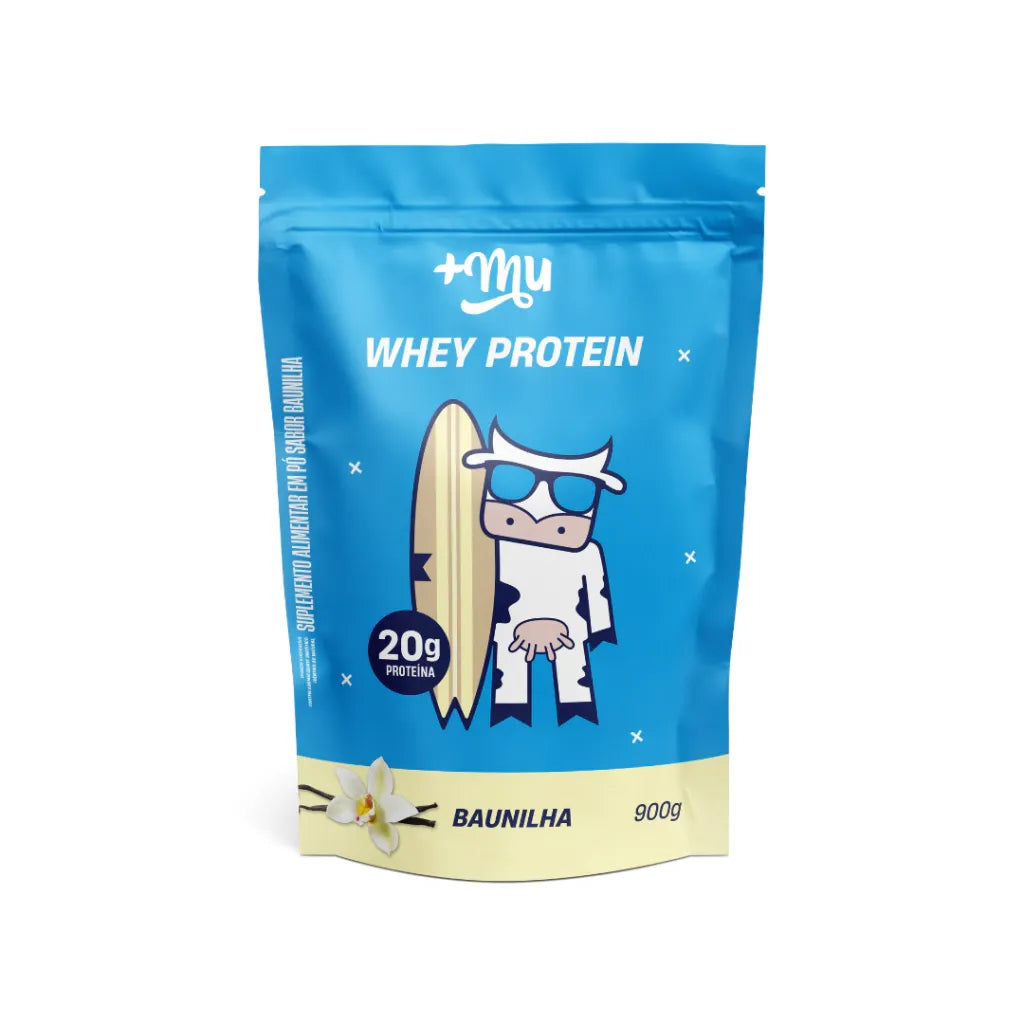 Whey Concentrado Mais Mu - Refil 900g
