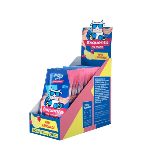Exquenta Mais Mu Performance - Pré-Treino em Sachê (15 sachês com 20g cada) - 300g