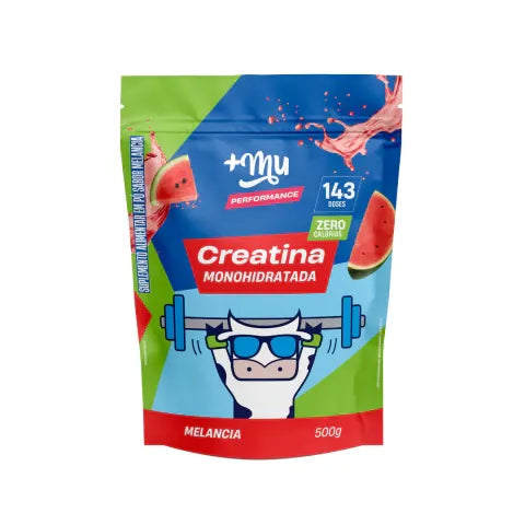 Refil Creatina Mais Mu Performance 100% - 500g